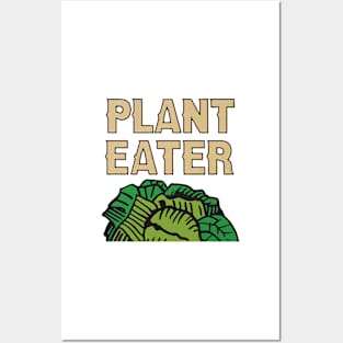 Plant eater Posters and Art